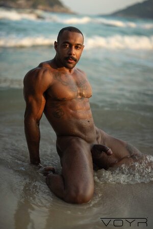 Caio Rodrigues Julian Oxilia and Gabriel Antonio hook up down by the beach rocks
