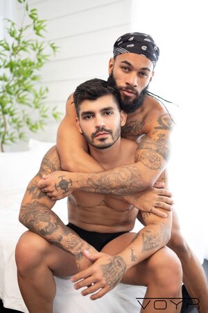 Rhyheim Shabazz Oliver and Emilio get together for a double filled session