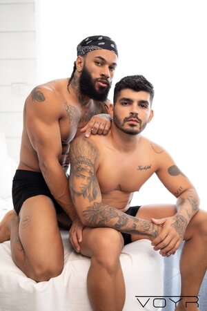Rhyheim Shabazz Oliver and Emilio get together for a double filled session