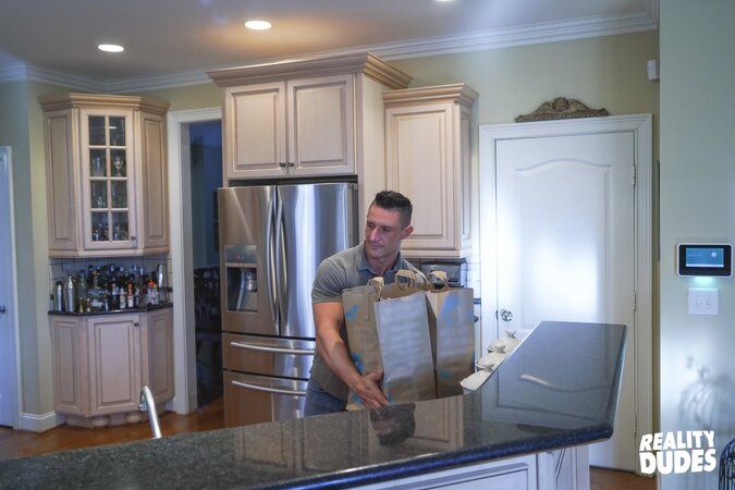 Jax Thirio catches stepson Jesse Bolton practicing with a toy and replaces it with real dick
