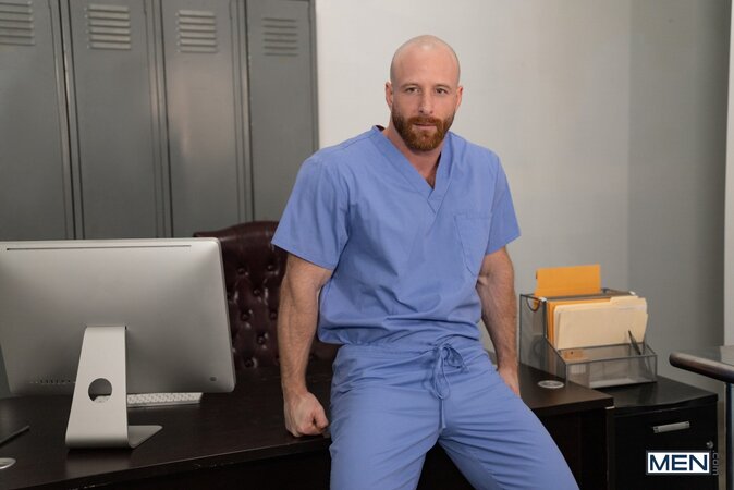 Jake Preston gets processed by Brody Meyer then turns the prison search around
