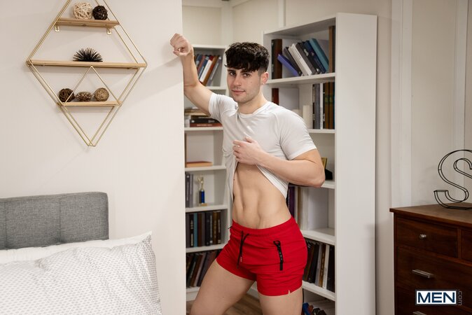 Michael Vente slips out of bed for a second helping of Dom King