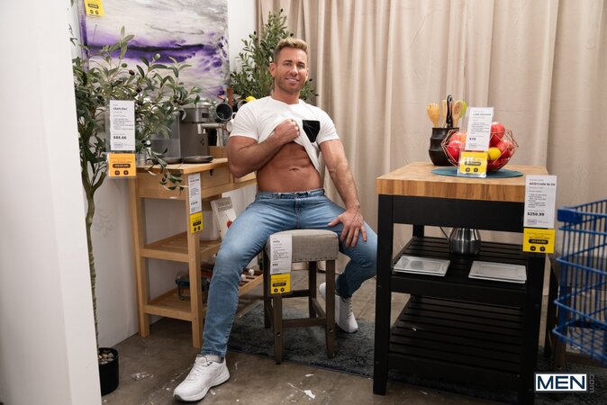 Dom King catches Sumner Blayne testing a showroom bed and decides to help