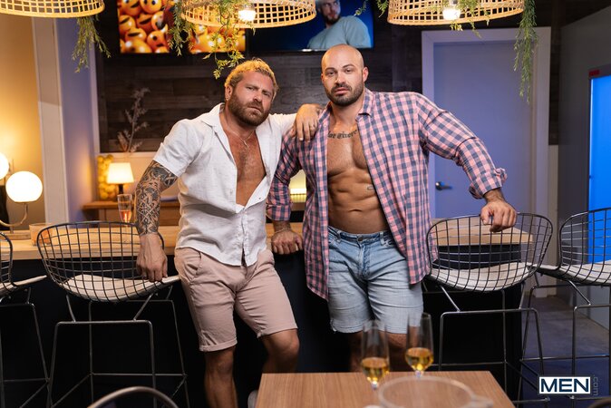 Riley Mitchell and Nick Cranston ditch their wives to share an intense session