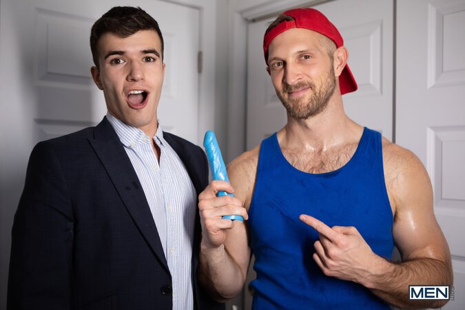 Paul Wagner nearly gets caught wrecking realtor Maverick Sun inside the listing