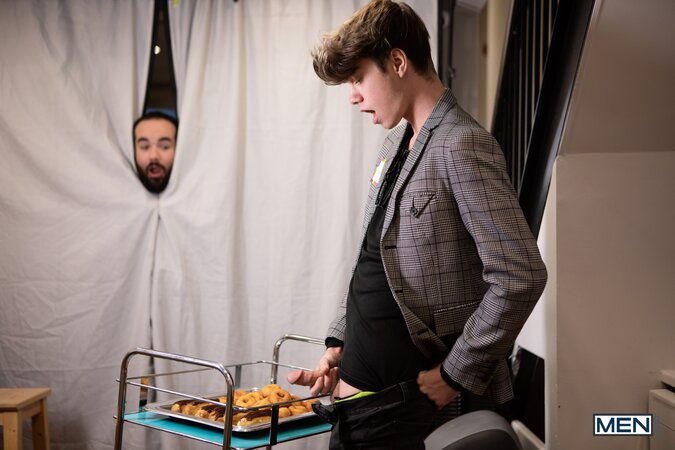 Jordan Lake catches Jay Cub eyeing pastries and ends up feeding him something else