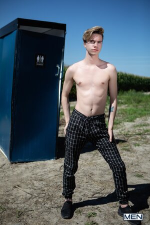 Theo Brady pranks Jordan Lake in a fake porta potty then rewards him at home