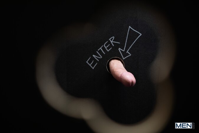 Malik Delgaty Johnny Donovan and Tony D'Angelo destroy a bathroom stall threesome