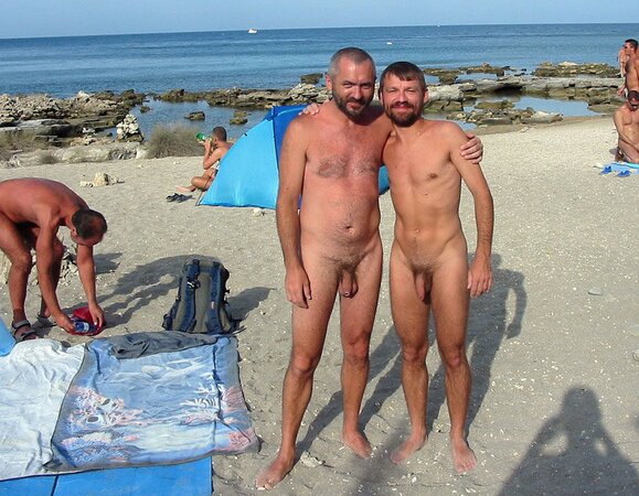 Salacious hunks getting nude