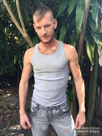 Billy Warren shows off his body