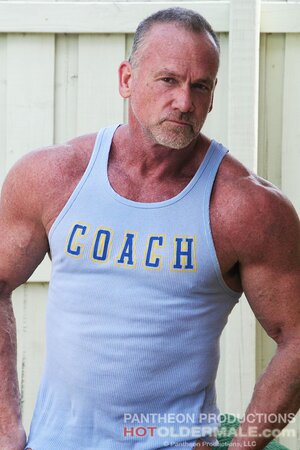 Mickey Collins, mature, Daddy, bear, solo