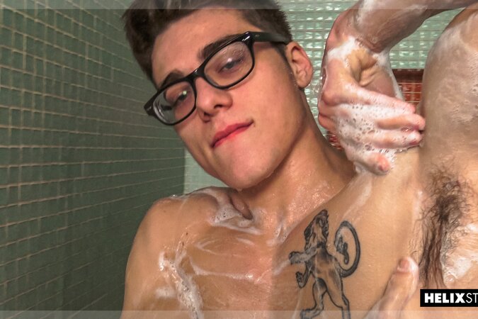 Blake Mitchell drains his balls