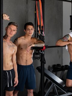 Zak Bishop, Dakota Payne and Kyle Wyncrest suck and fuck