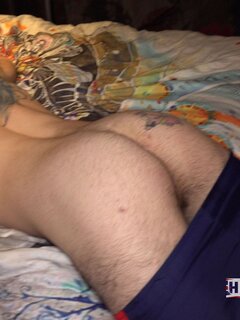 Ass-fucked gay on the bed