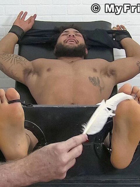 Pablo tickled naked