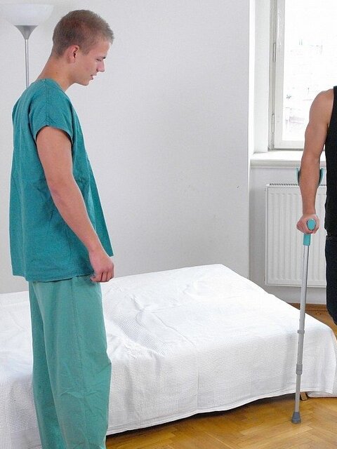 Jarmil Sladky gets worship his cock
