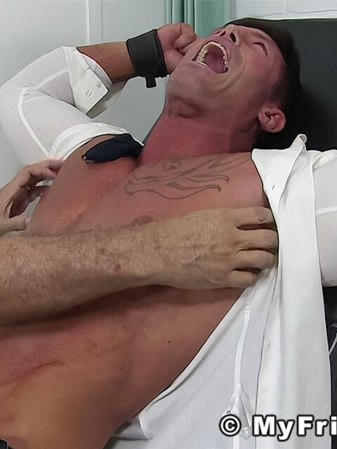 Joey J hogtied and tickled