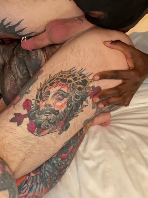 AfroBlackXXX fucks Teddy Bryce