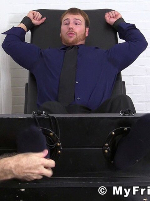 Frey has his sexy feet tickled