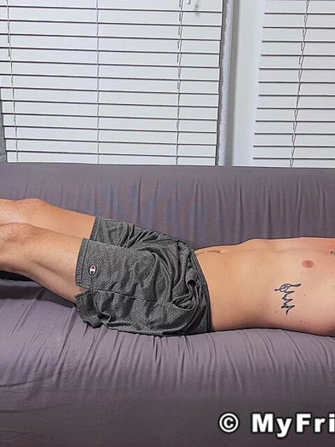 Dan Edwards takes control by removing Drew Harper socks to worship his bare feet