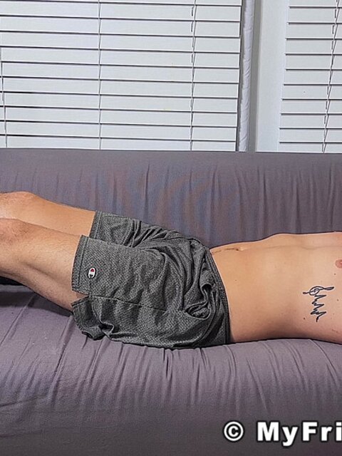Dan Edwards takes control by removing Drew Harper socks to worship his bare feet