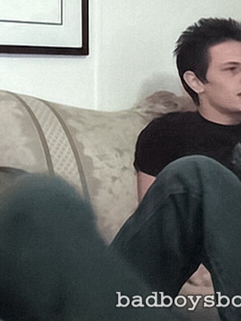 LT Mkay and John Cox jack off together on the couch