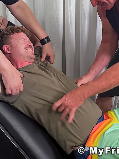 Dev tickles Rus feet with feathers to get revenge