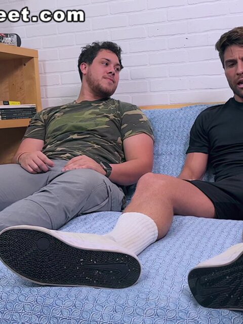 Dan Edwards sucks Matt Stonehaven’s toes and he says yes