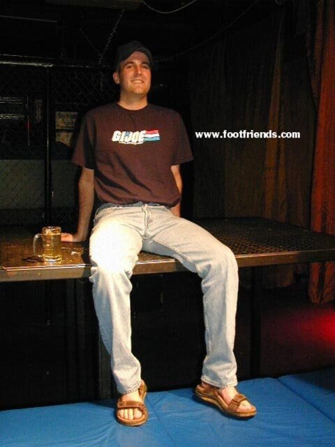 Footguys show meaty feet at Foot Friends NYC event