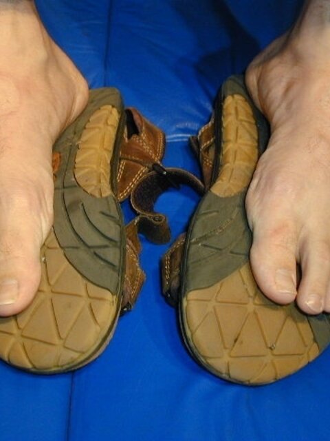 Footguys show meaty feet at Foot Friends NYC event