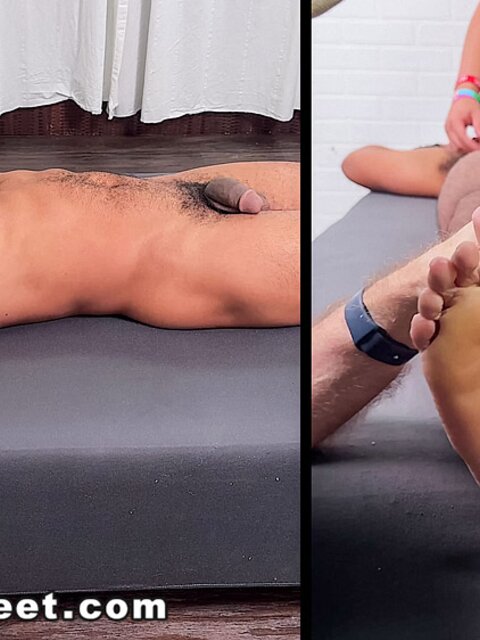 Dan Edwards makes Tony Genius smile with tickling