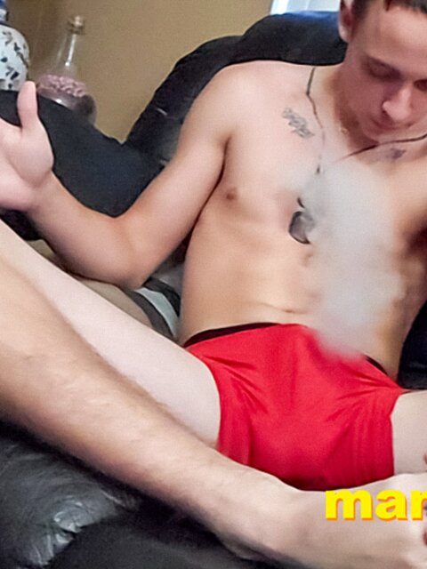 Tristan Sweet fantasizes about feet and shoots cum load