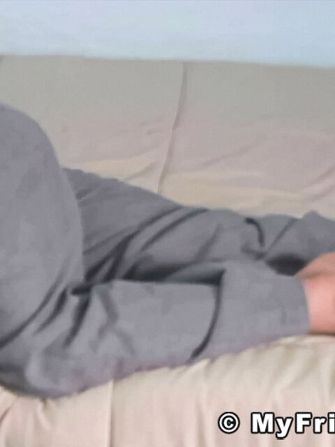 Hogan displays his smooth bare feet for your pleasure
