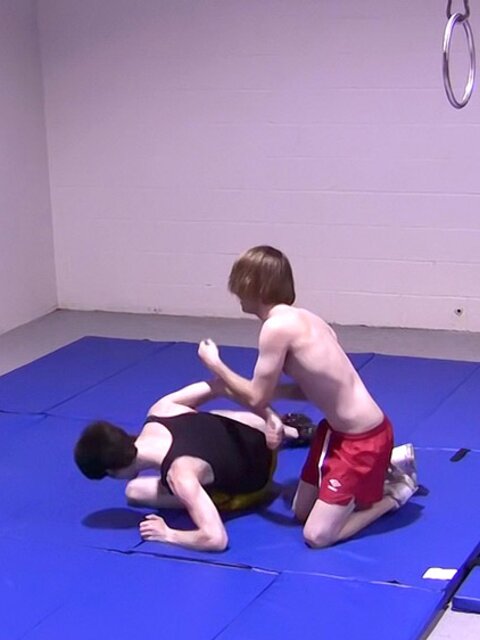 Master Tye trains Adam Clark with cock bouncing moves