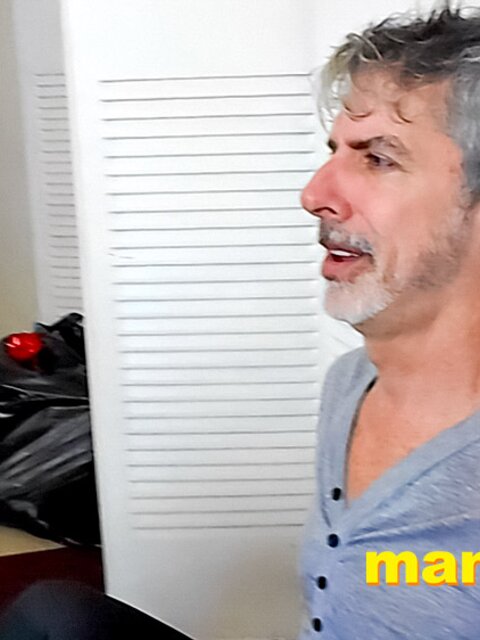 Richard Lennox falls while sniffing Elis Ataxxx’s butt