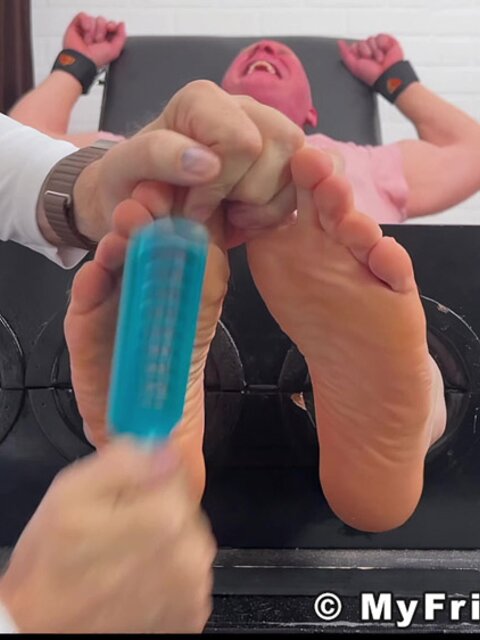 Dan Edwards tickles Dev’s socks off and makes him giggle