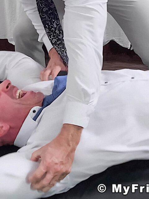 Braden Charron tied and tickled hard for being shitty