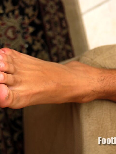 Marco puts feet in your face and teases you hard