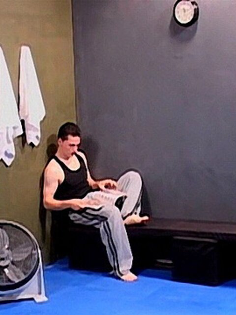 Jordan and Martin share tight holes after workout