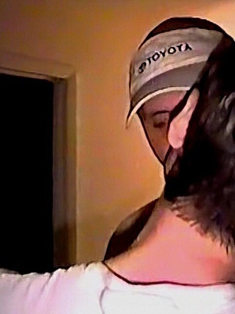 Hot cum spills on Derek lips after sex with Corey