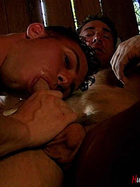 Rob Steel fucks Billy Herrington tight in the ass