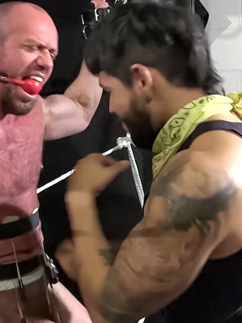 Matt Stevens slaps Draven Torres with electro pain