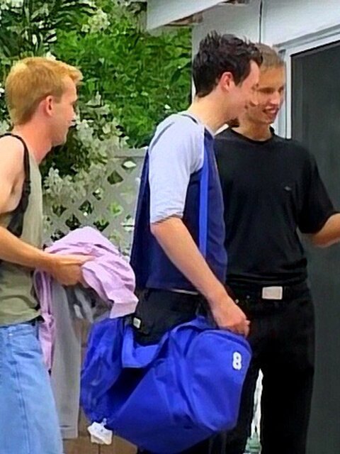Twinks Erik and Eric lead a gang bang with nonstop oral and bareback fucking