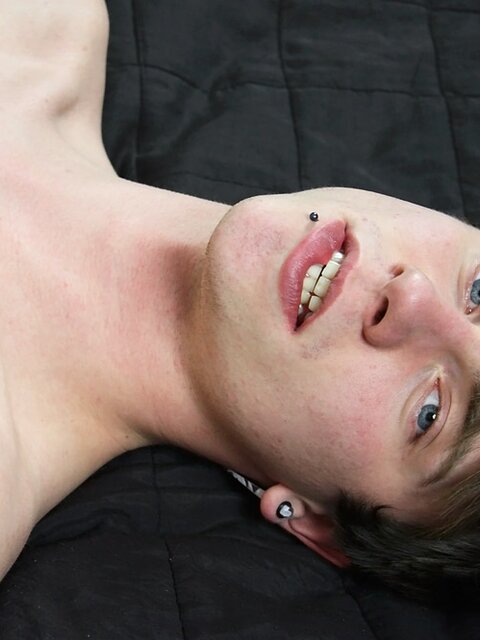 Danny Star wanks his perfect 8-inch emo cock
