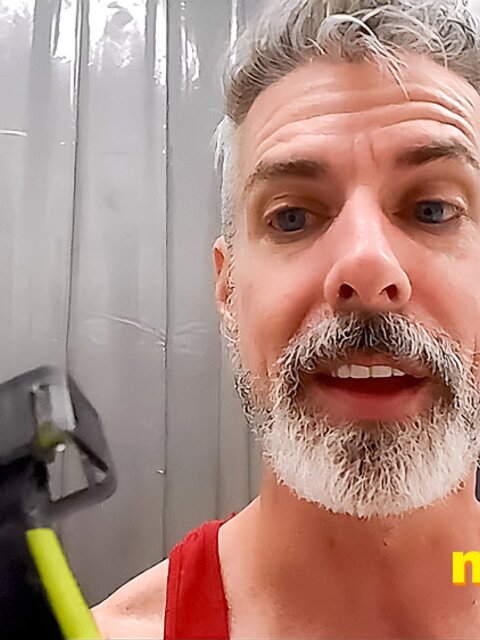 Richard Lennox’s beard shaving session filled with teasing and control