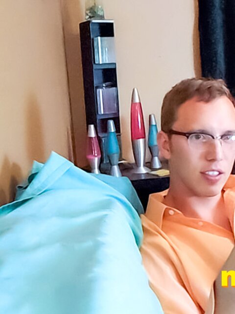 Giant nerd Travis Smith bats you away as you crawl toward his smelly socks