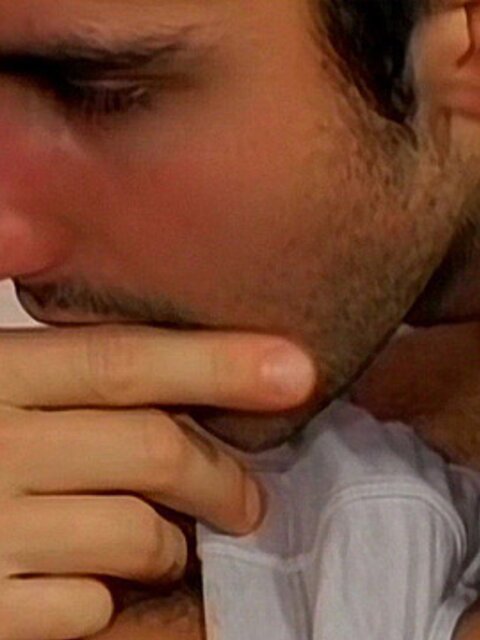 Slim European studs Marco Weber and Marko Maserati fuck and cum together