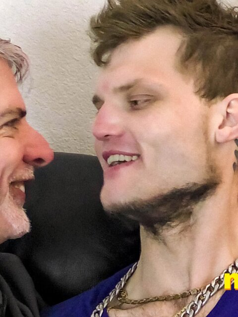 Jake Skittles and Richard Lennox fight with tongues and hard cocks