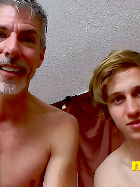 Elis Ataxxx and Richard Lennox tease and humiliate tiny watcher