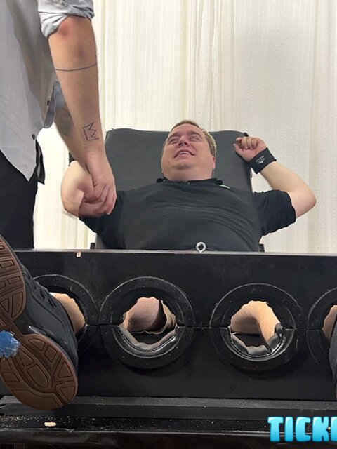 CDubs torments Matt’s chubby feet and toes